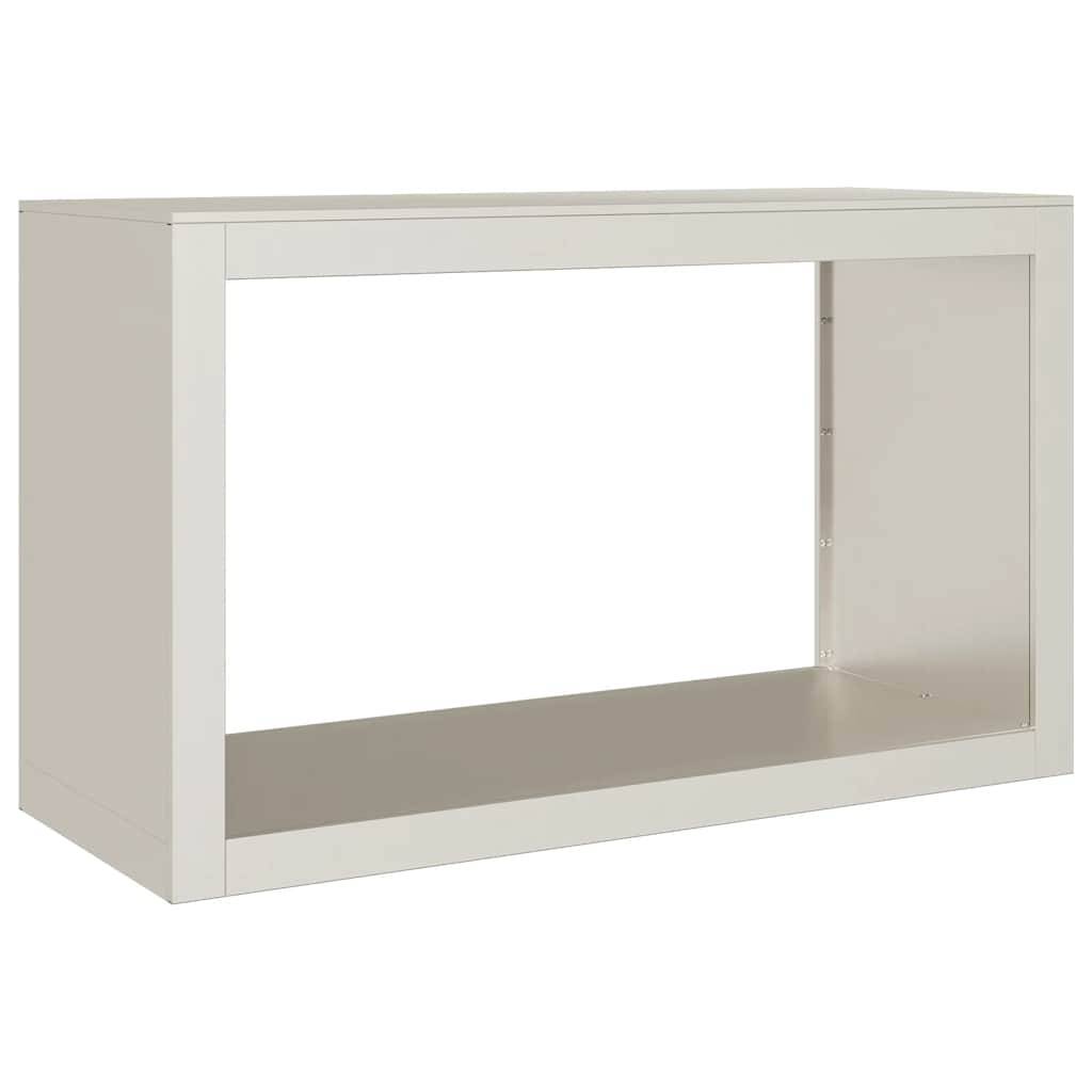 Étagère à Bûches Acier Corten Basse Rangement Extérieur 100x40x60cm - ComfortXL Outdoor Living - Image 4