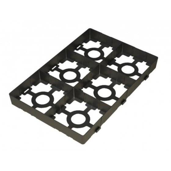 Jouplast - Plaque pour 6 pavés 15x15 - Urbanit pavés - Imagen 1