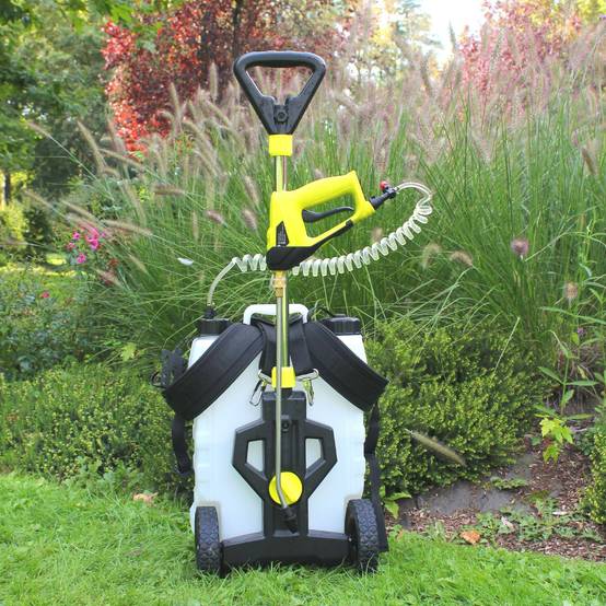 Pulvérisateur Électrique 16 Litres FISHTEC Sur Roulettes Batterie Rechargeable Jardin - Image 2