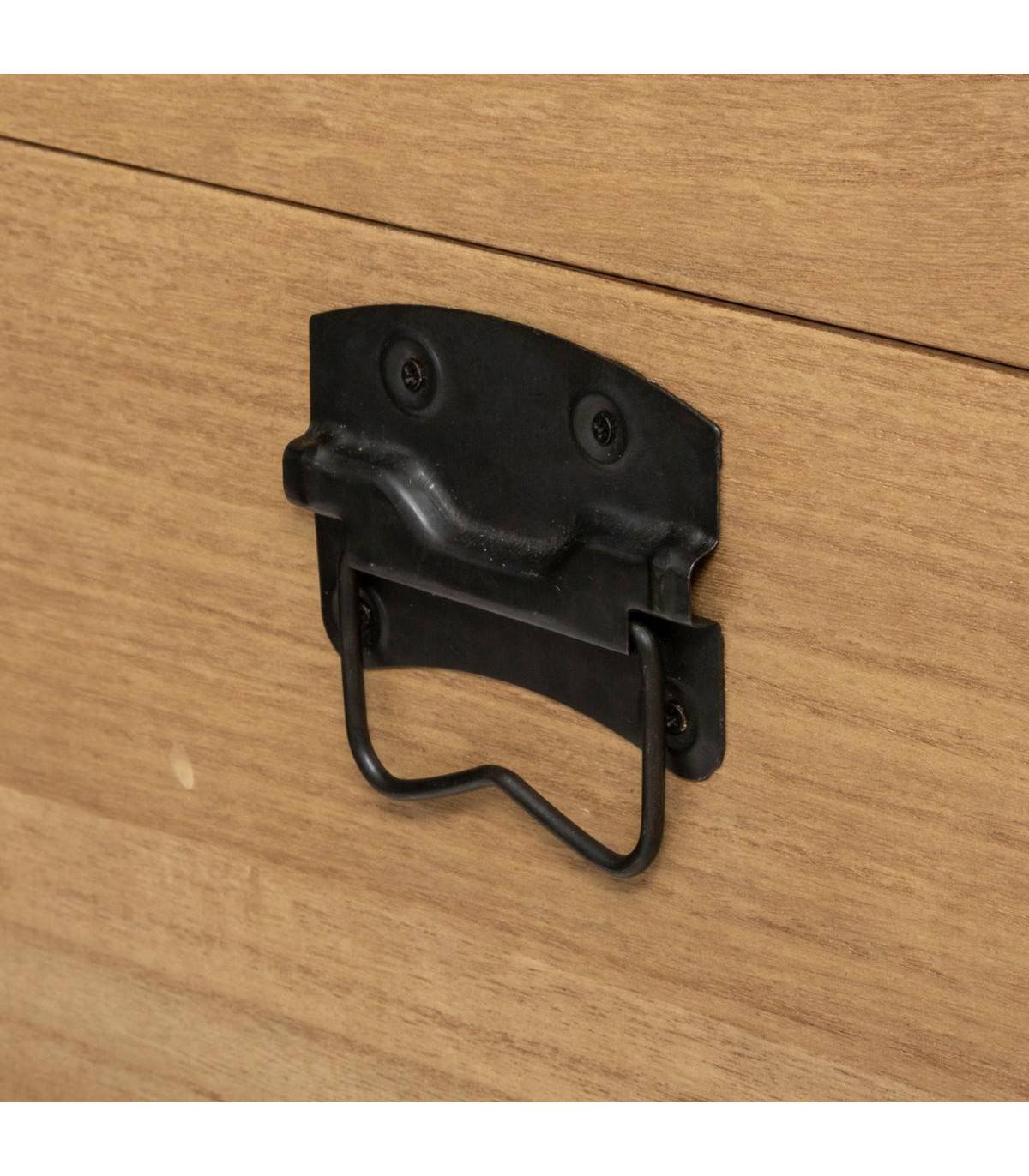 Atmosphera - Set de 3 Malles de rangement en Bois déco Studio - Imagen 3