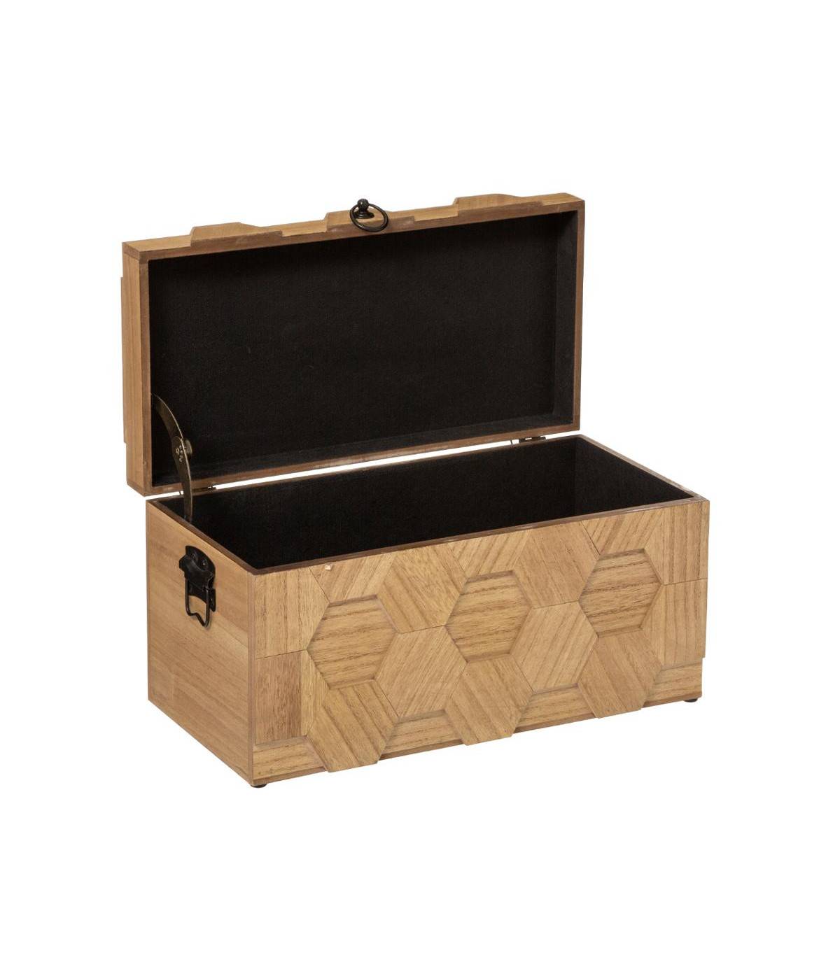 Atmosphera - Set de 3 Malles de rangement en Bois déco Studio - Imagen 6