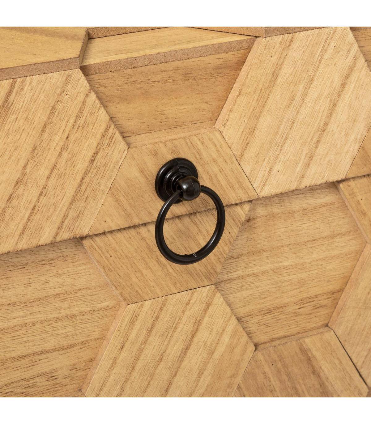 Atmosphera - Set de 3 Malles de rangement en Bois déco Studio - Imagen 4