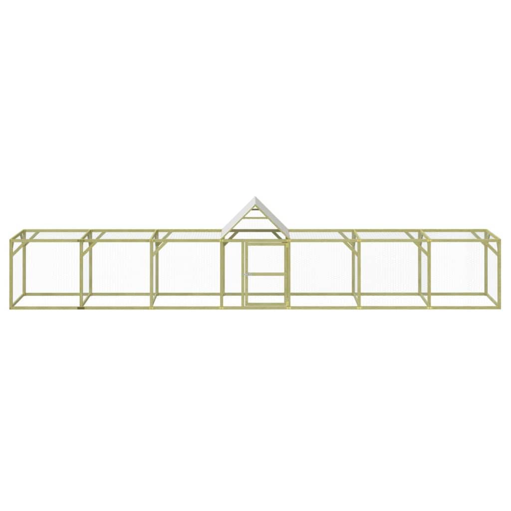 Vidaxl - Poulailler 700x100x150 cm Bois de pin massif imprégné vidaXL 3102984 - Imagen 8