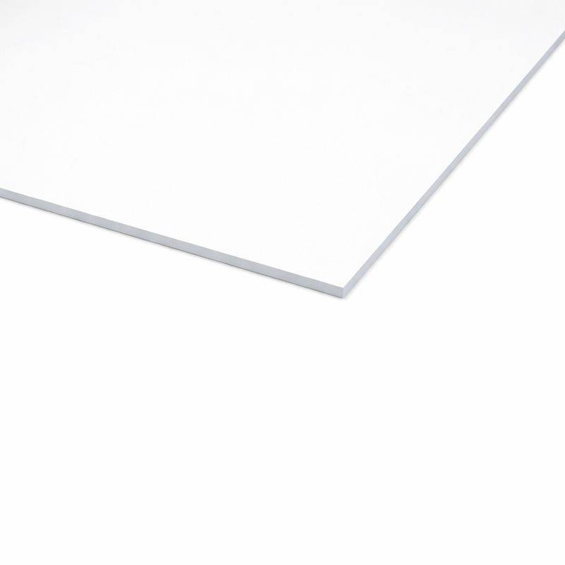 Plaque PVC expansé blanc - Coloris - Blanc, Epaisseur - 3 mm, Largeur - 100 cm, Longueur - 200 cm