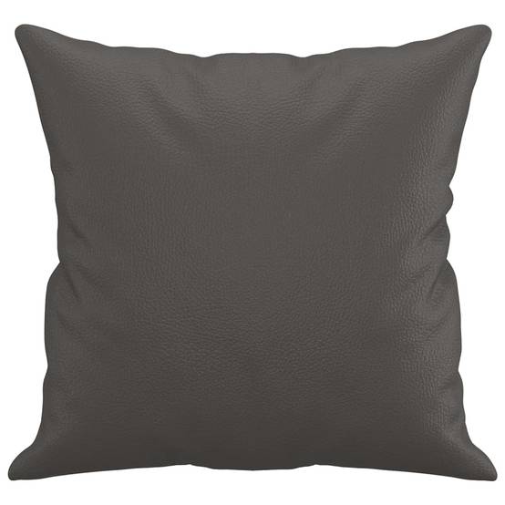 Lot de 2 coussins décoratifs gris 40 X 40 cm - Prolenta Premium - Image 4