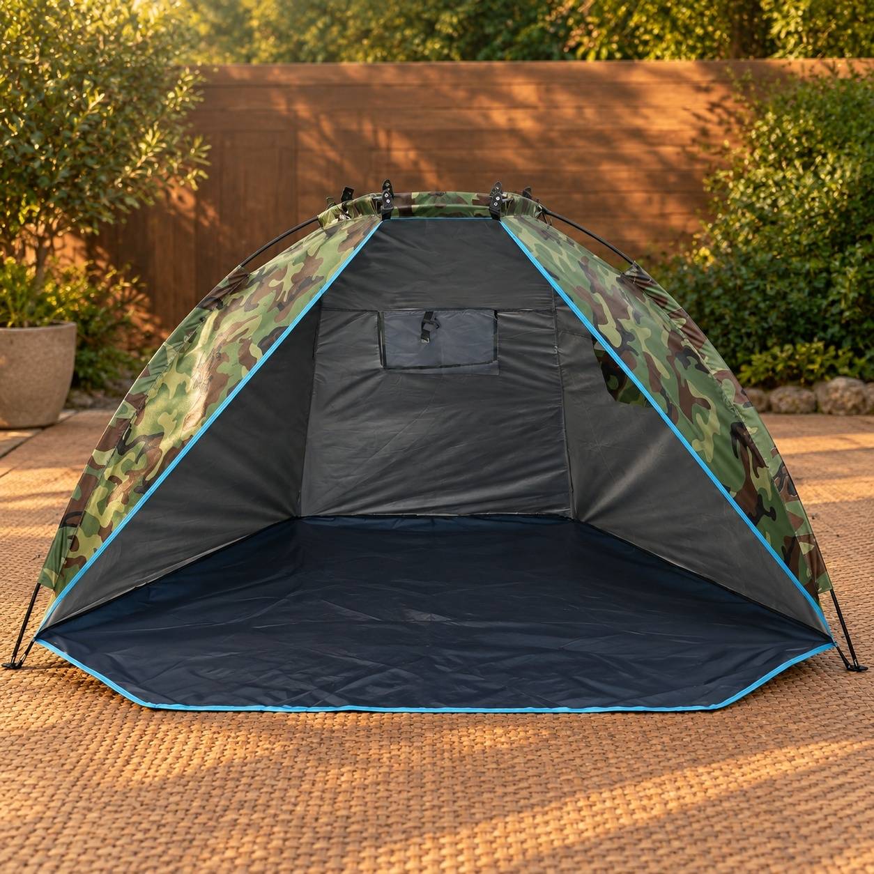 Tente de Pêche Portable Extérieur Anti UV Imperméable Camping Deux Personnes - Image 4