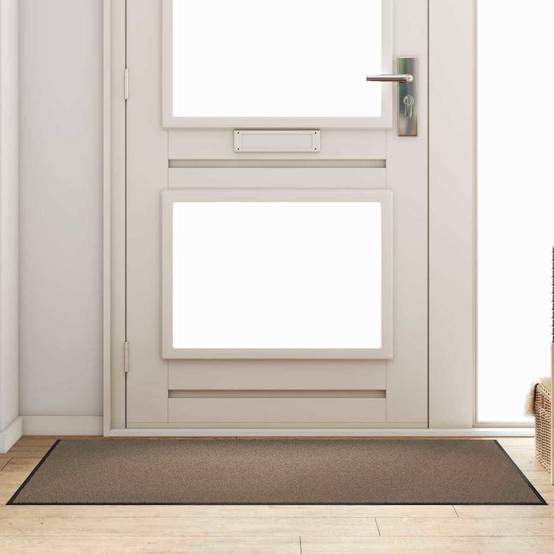 Paillasson deco tapis Fort Smith Beige 90 X 150 X 0.7 cm - P95059B - Image 1