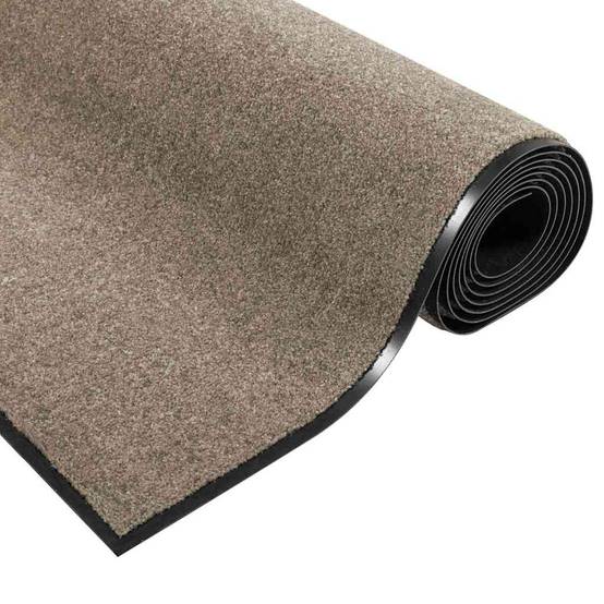 Paillasson deco tapis Fort Smith Beige 90 X 150 X 0.7 cm - P95059B - Image 5