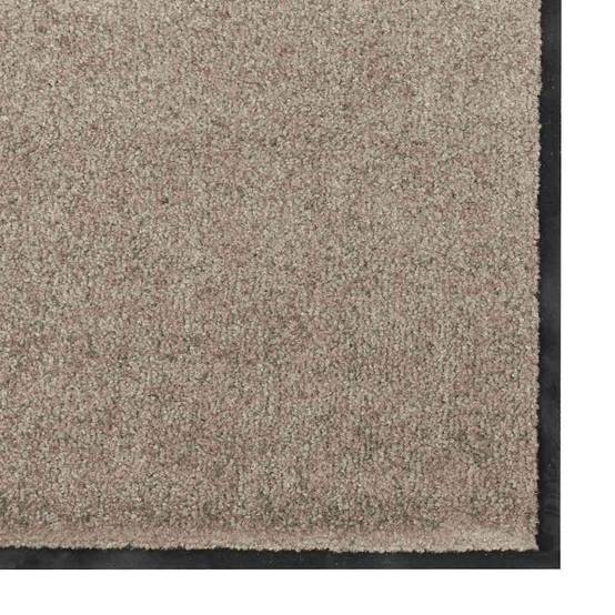 Paillasson deco tapis Fort Smith Beige 90 X 150 X 0.7 cm - P95059B - Image 4