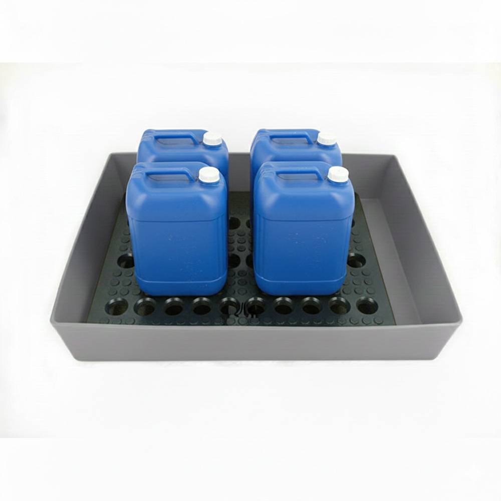 Bac de rétention 25l avec caillebotis-plast'up rotomoulage - Image 1