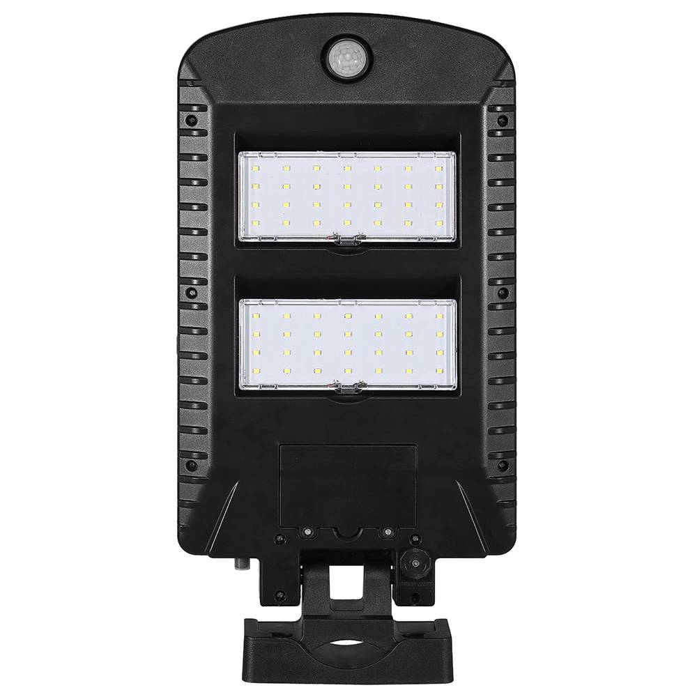 Lampe radar solaire 1000 lumens 39,5 cm – Double panneau orientable, détecteur de mouvement, éclairage 90 m² - TERRE JARDIN - Image 1