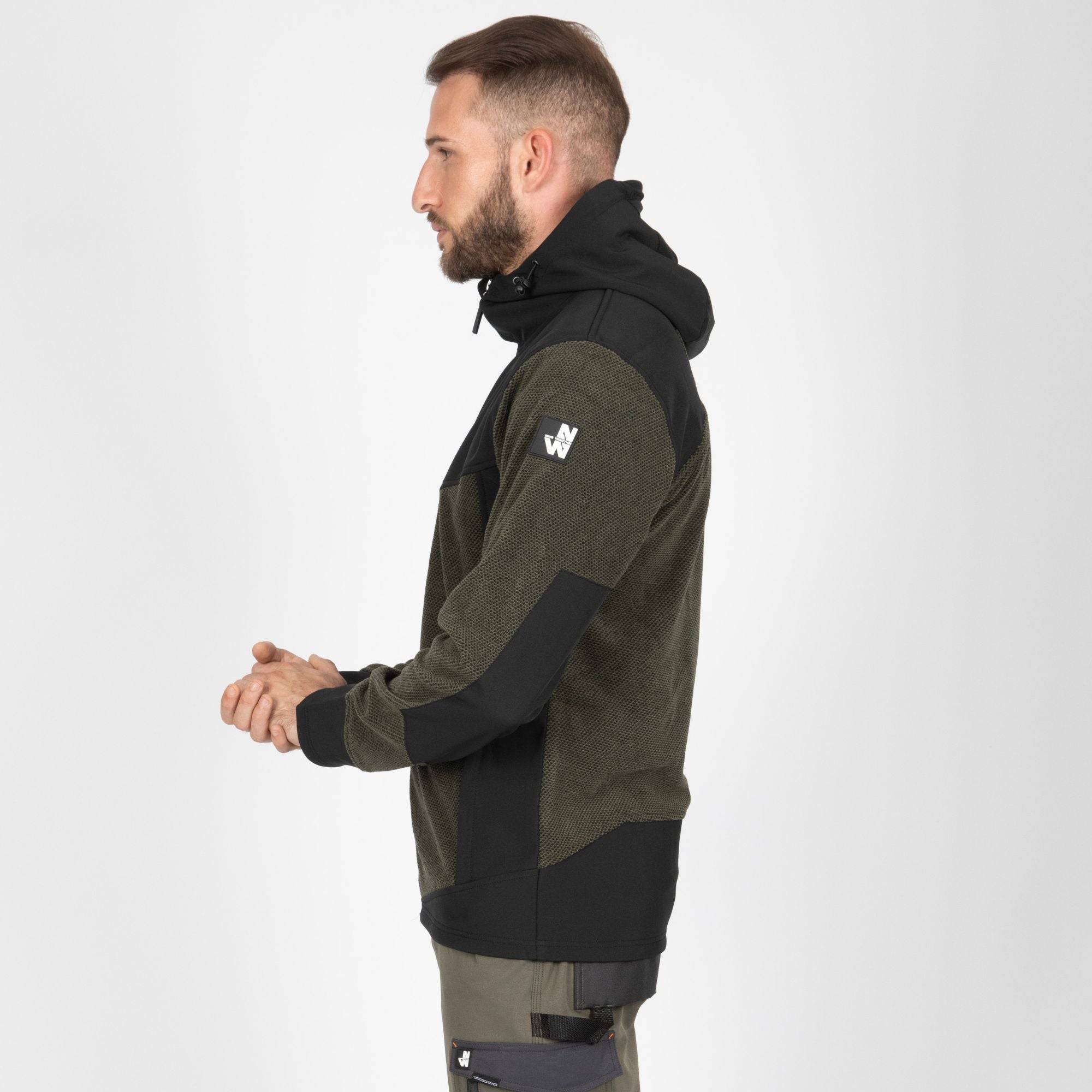 taille m - randy - gilet de travail - 1065 kaki - Image 5