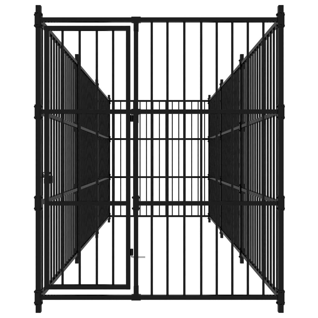 Vidaxl - Chenil d'extérieur pour chiens 450 x 150 x 185 cm vidaXL 170892 - Imagen 2