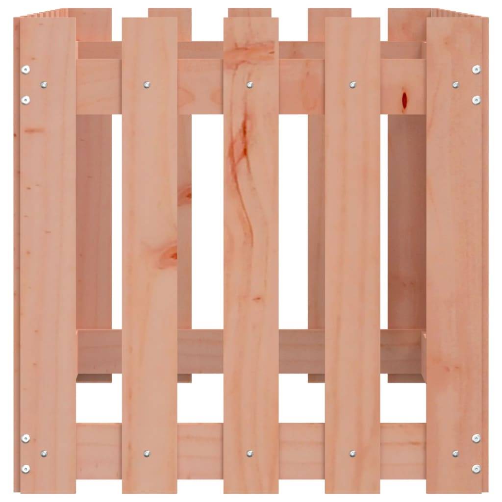 Lit surélevé de jardin design de clôture bois douglas massif 100 x 50 x 50 cm - PANGIVO - Image 6