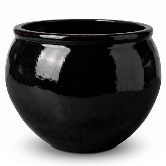 Provencelia - Pot LUTECE 86x64cm noir - Image 1