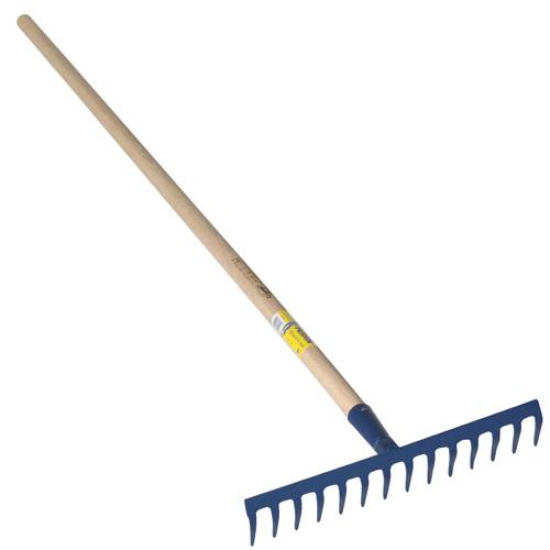 Outils Perrin - Râteau 14 dents courbes emmanché 1,65m soudé Outils Perrin