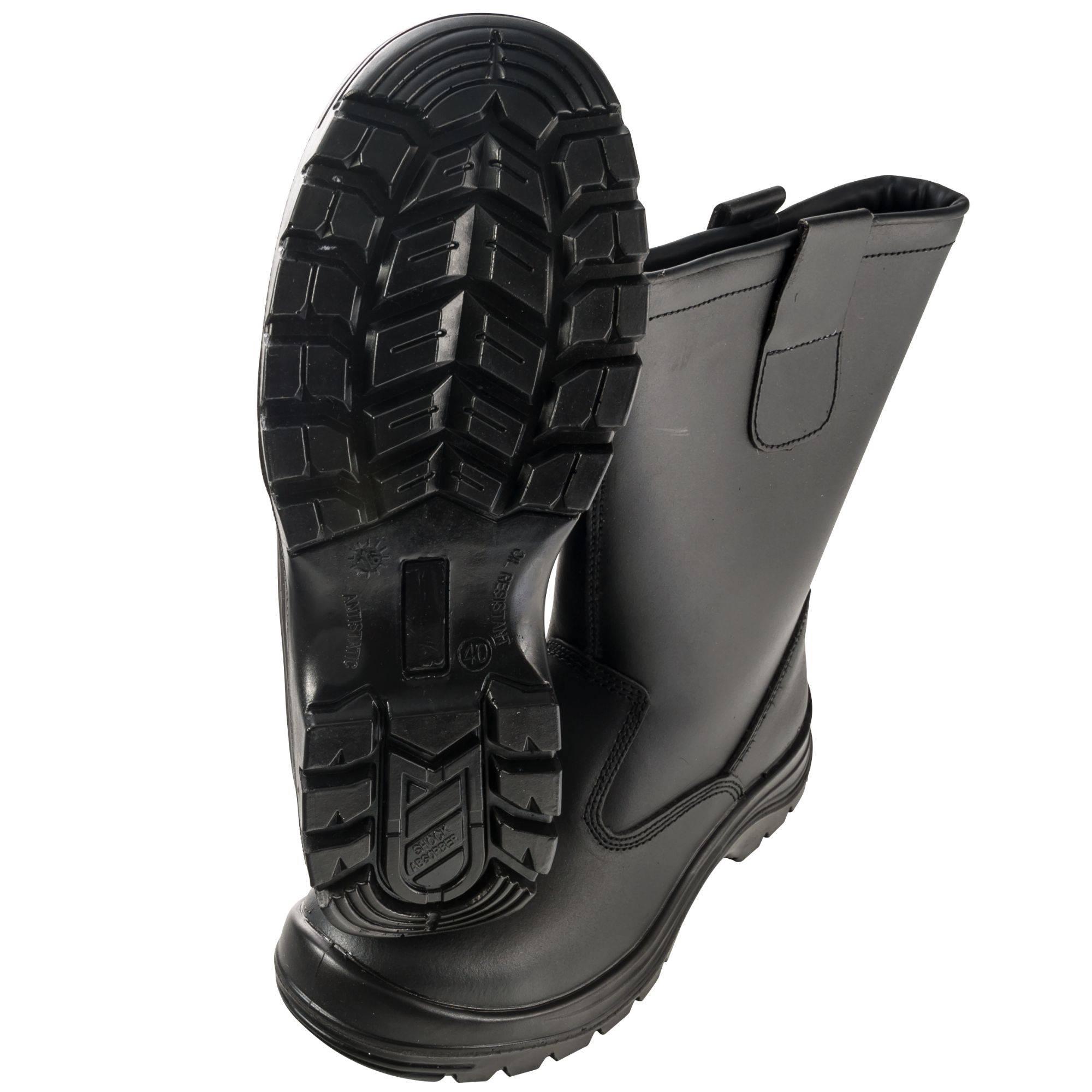 Bottes de sécurité noire Perlite S3 CI SRC - taillechaussant44 - Image 4