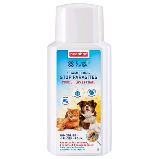 Shampooing Diméthicare stop parasites : 200 ml BEAPHAR