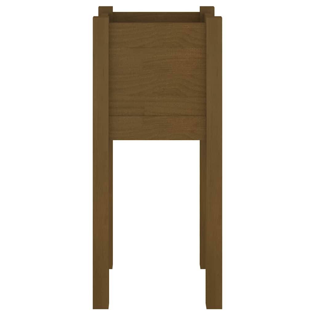 Vidaxl - Jardinière d'extérieur Marron miel 31x31x70 cm Bois de pin vidaXL 810785 - Image 5
