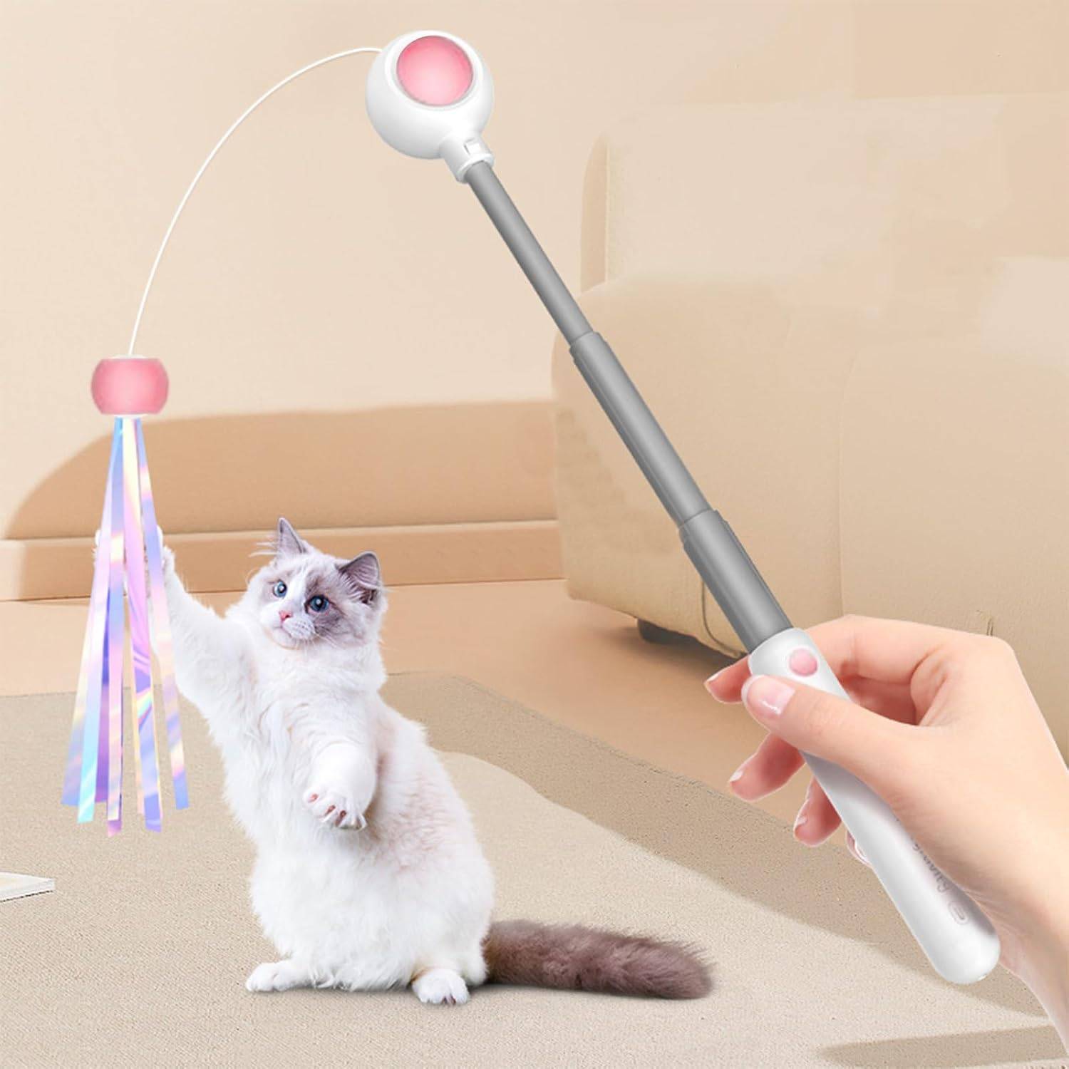 Canne à pêche interactive pour chat DtopbuyAge - Image 3