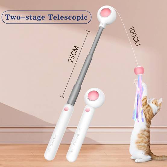 Canne à pêche interactive pour chat DtopbuyAge - Image 2