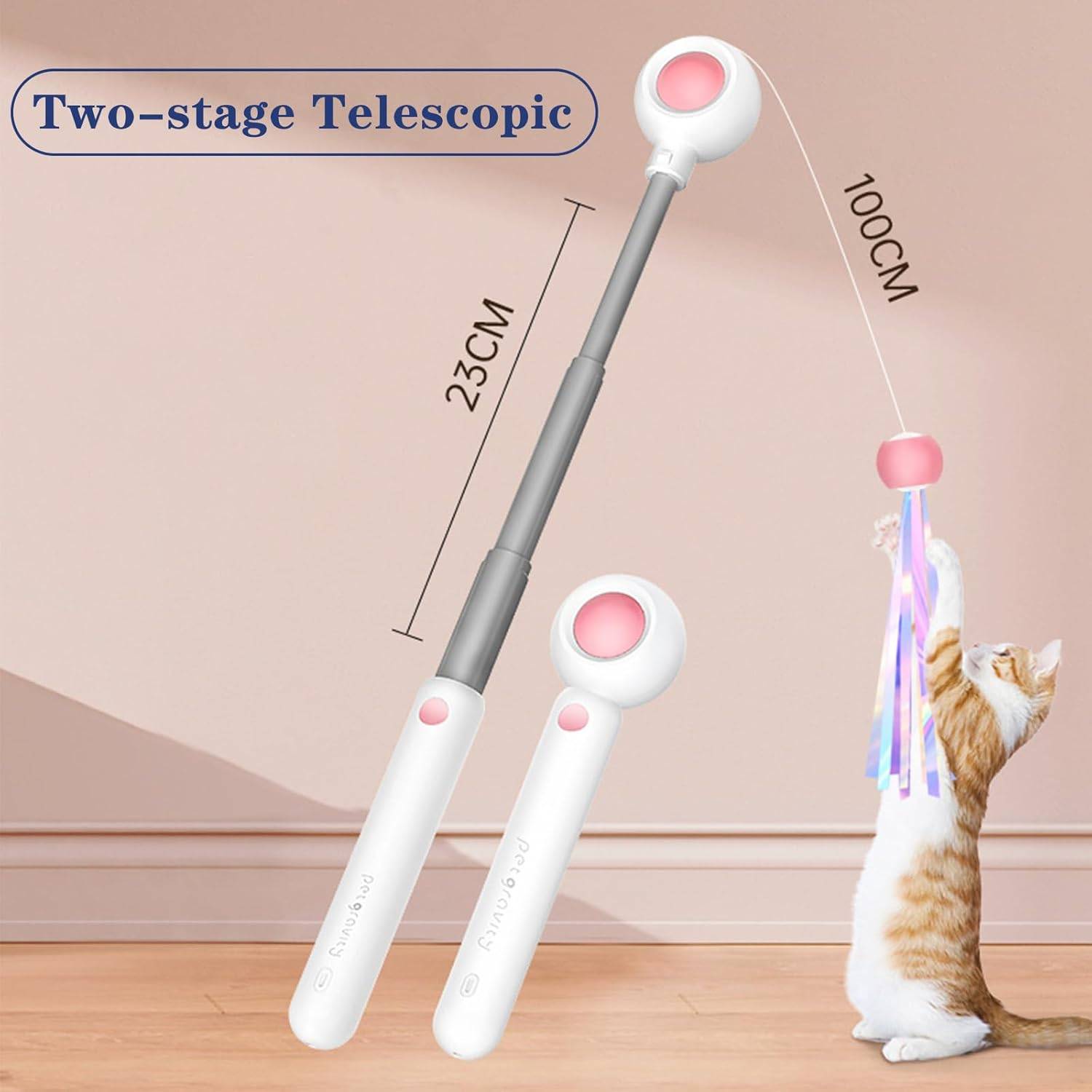 Canne à pêche interactive pour chat DtopbuyAge - Image 2