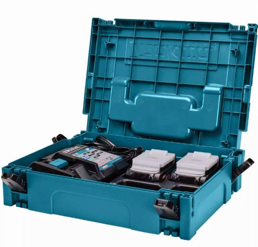 Makita - Makita 40V Li-ion MAX Set de démarrage - 2 batteries 2,5 ah - Mbox - 191V27-4 - Imagen 3