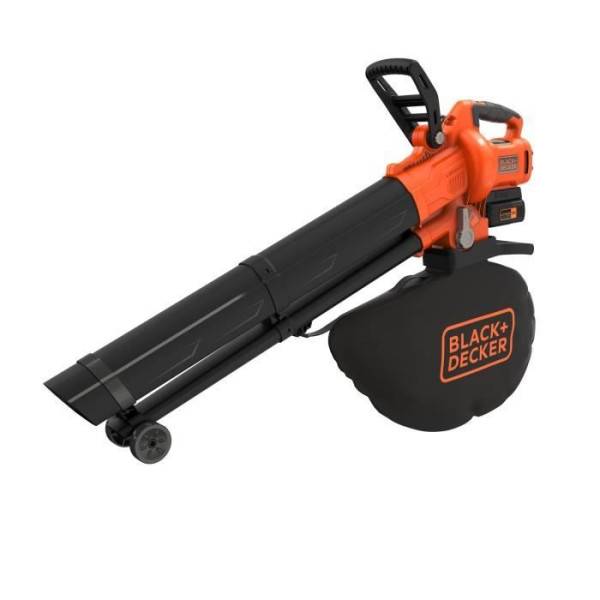 Aspirateur-souffleur-broyeur BLACK+DECKER 36V - Avec batterie et chargeur - Sac 45L - Image 1