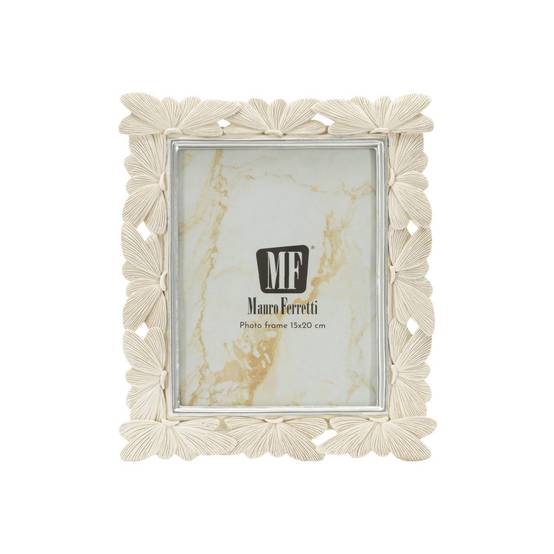 Paris Prix - Cadre Photo Déco "Butterfly" 15x20cm Crème - Image 2