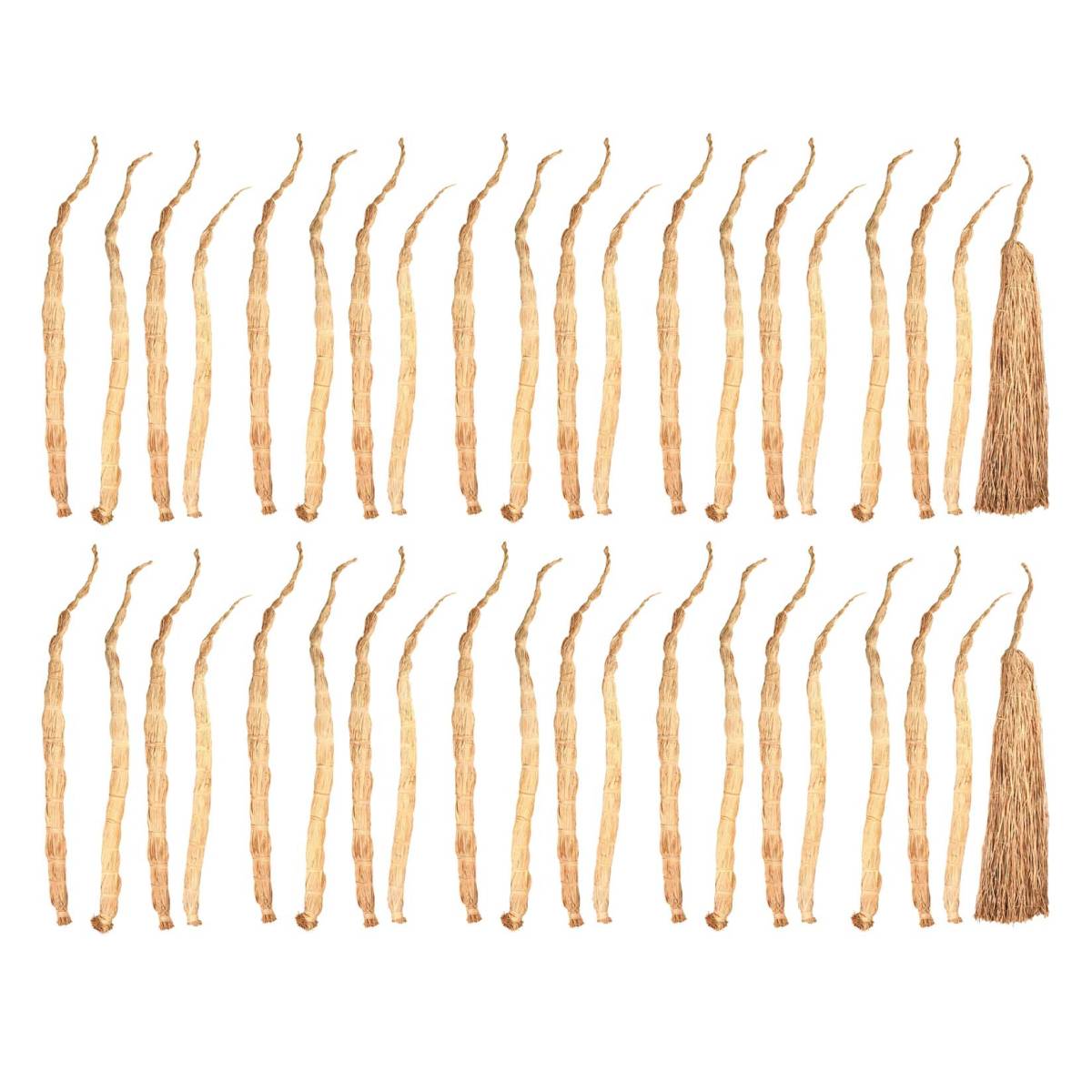 Aubry Gaspard - Raphia naturel en floche (4x250g) Lot de 10 - Imagen 1