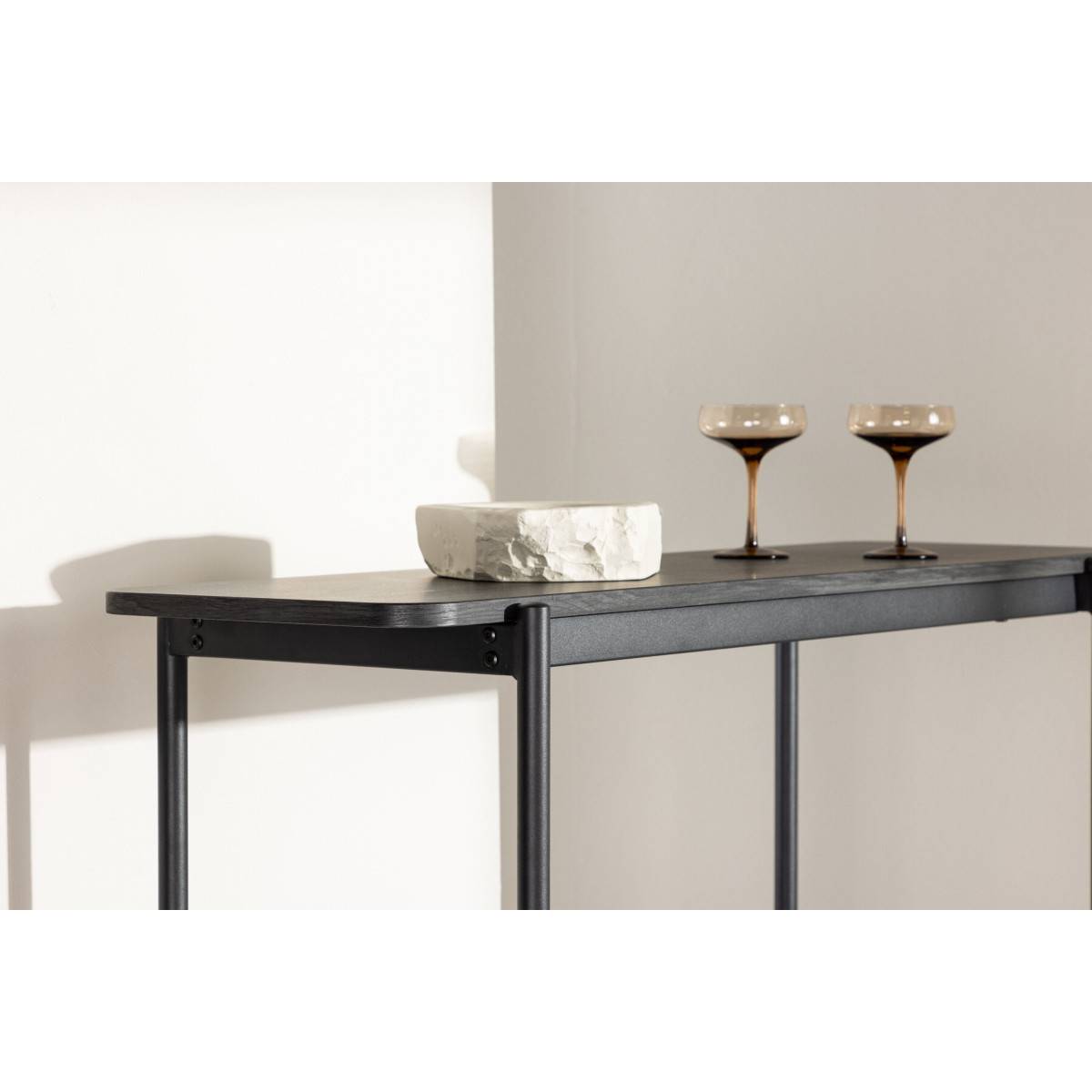 Étagère 3 Niveaux "Heim" 120cm Noir - Image 8