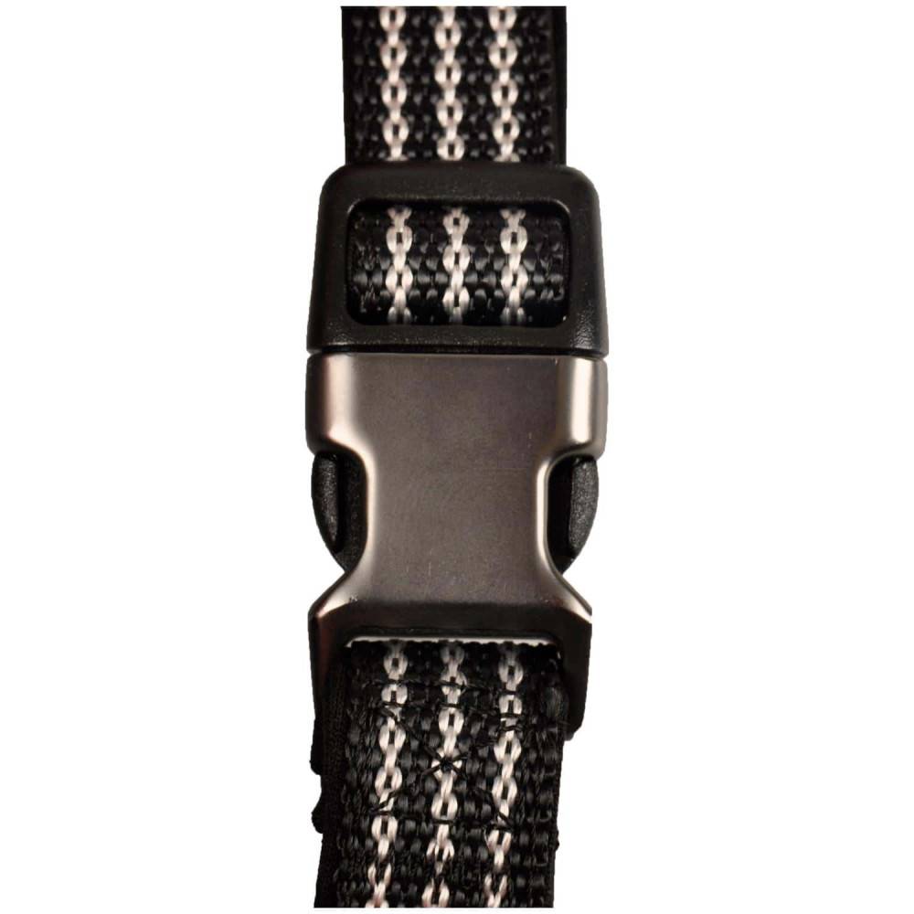 Collier Jannu noir réglable de 40 à 55 cm 20 mm taille L pour chien - Imagen 5