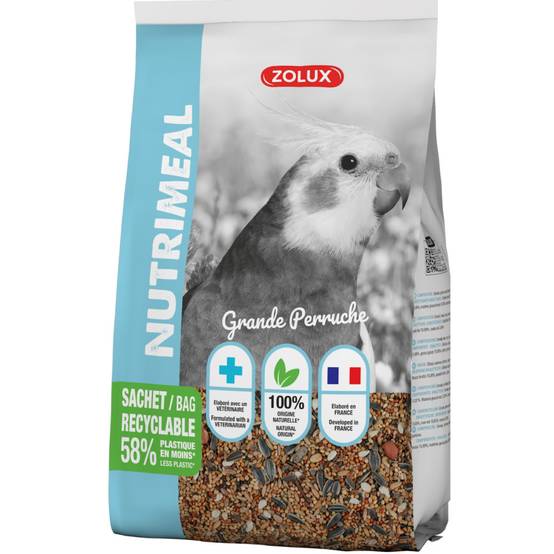 Zolux - Graines grandes perruches nutrimeal 2.5Kg - Image 1