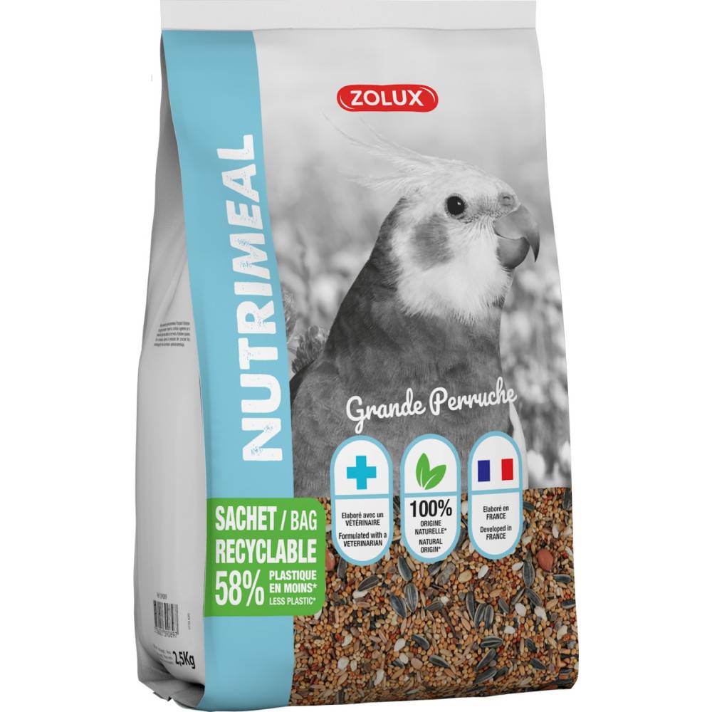 Zolux - Graines grandes perruches nutrimeal  2.5Kg - Image 4