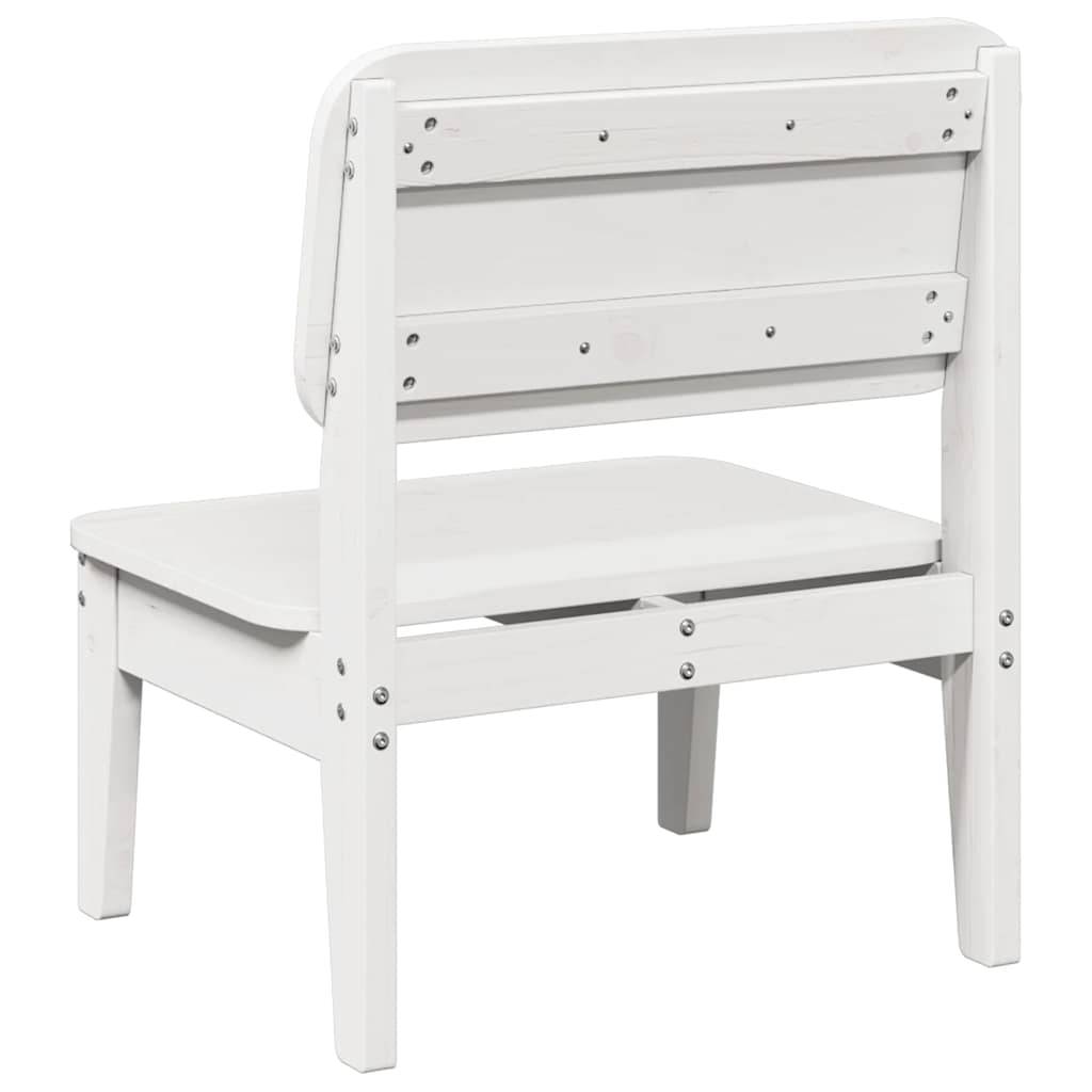 Prolenta Premium - Chaises de jardin bois blanc 60 x 52,5 x 72 cm - Prolenta premium p381.3 - Image 6