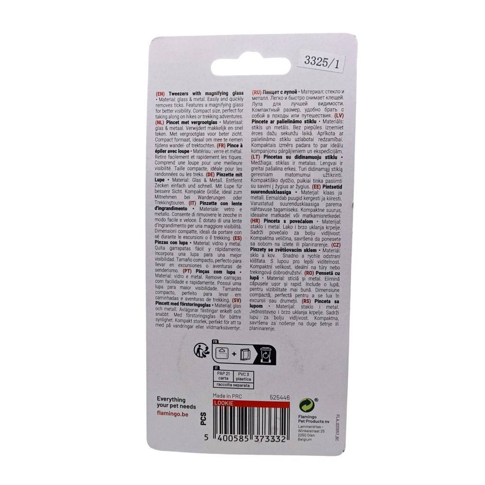 Pince de Précision Lookie avec Loupe Intégrée pour Chien, Chat et Humain - Image 5
