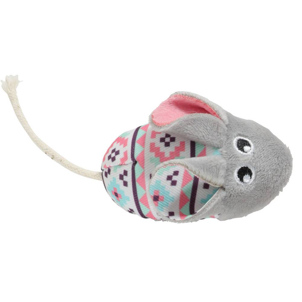 Zolux - Souris grise Kali. 14 x 5 x 3 cm. avec catnip. Jouet chat - Imagen 3