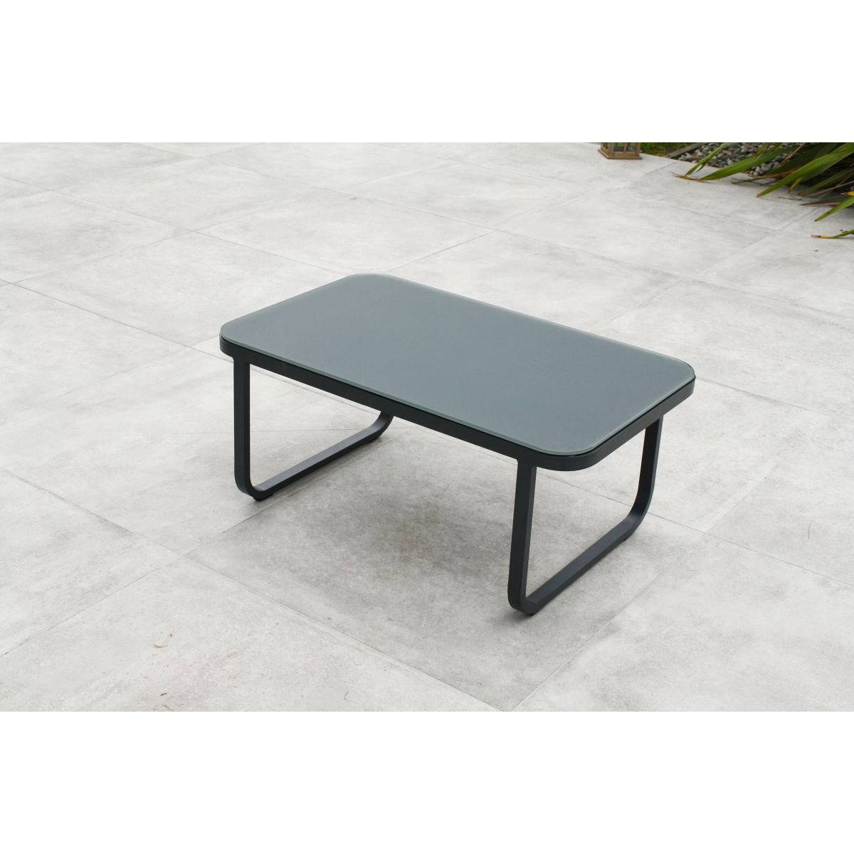 Dcb Garden - Salon de Jardin 5 Places "Antibes" 179cm Gris - Imagen 4