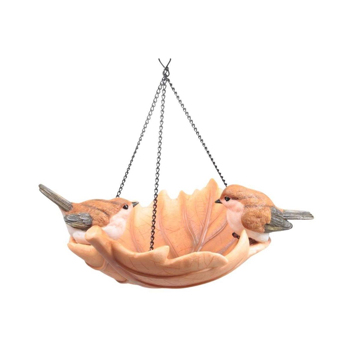 Farmwood Animals - Oiseau dans bain en résine à suspendre Moineau - Imagen 1