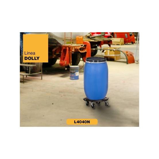 Support à roulettes rond diamètre 40 x 12,5 cm 4 roues Capacité max 275 kg Plantes Meubles ou matériel lourd - Image 5