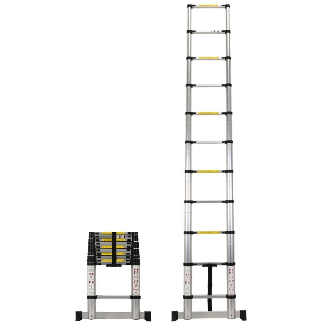 Gt Market - Échelle télescopique en aluminium - 3.20 mètres - GT MARKET - Imagen 1