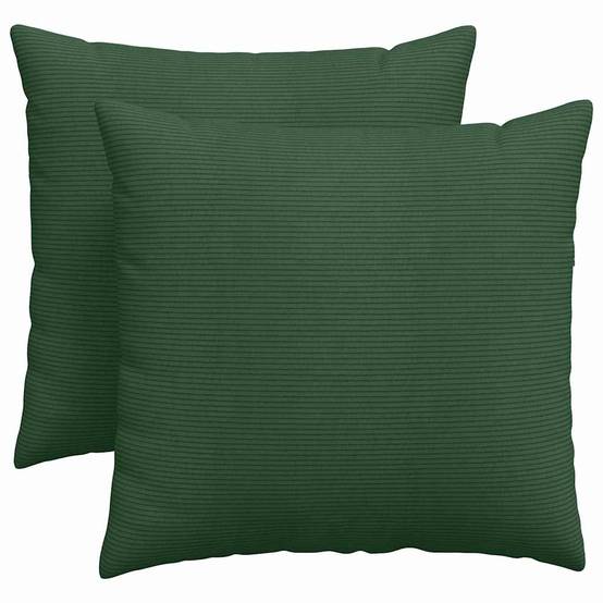 Coussin monobloc fibre de polyester vert 45 x 45 x 18 cm - Prolenta premium p325.9 - Image 1