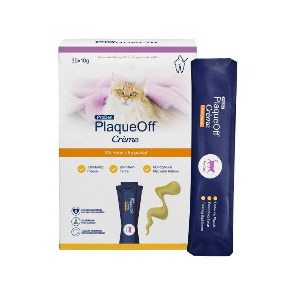 Prozym - PlaqueOff crème chat anti-tartre 6 sticks - Image 1
