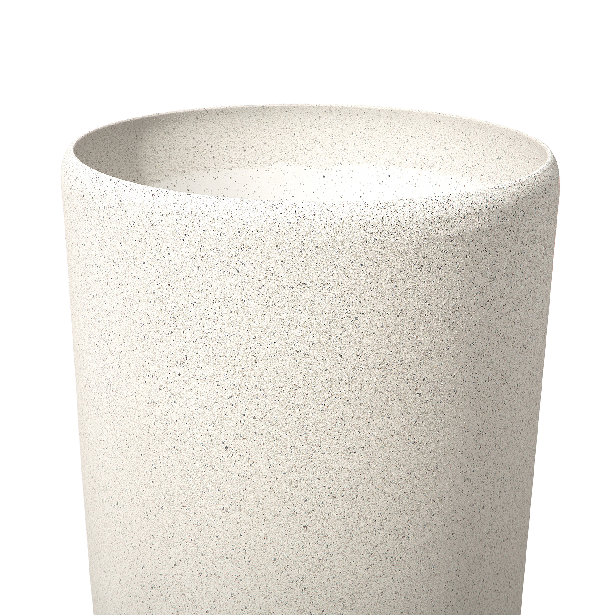 Beliani - Cache-pot d'extérieur Fibre d'argile Beige clair ABDERA - Beliani - Imagen 5