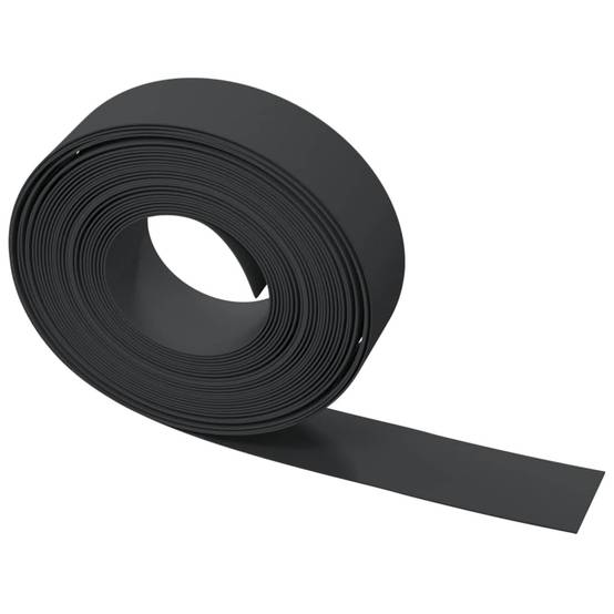 Bordure jardin flexible plastique PE aménagement allées bassins 3pcs 10mx15cm noir - ComfortXL Outdoor Living - Image 5