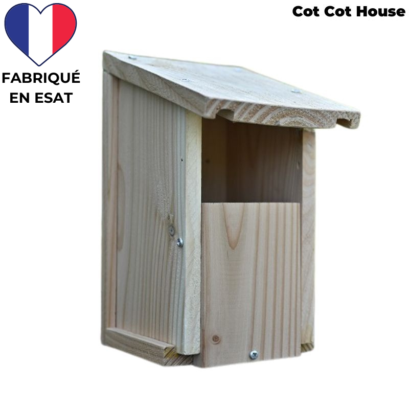 Nichoir à oiseaux en kit pour rouge-gorge - Cot Cot House