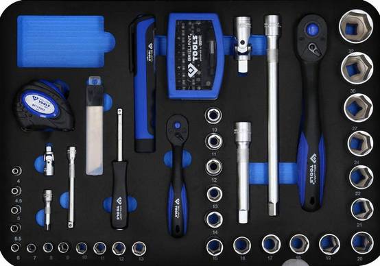 Coffret outils universel 143 outils - KS TOOLS - BT024143 - Imagen 3