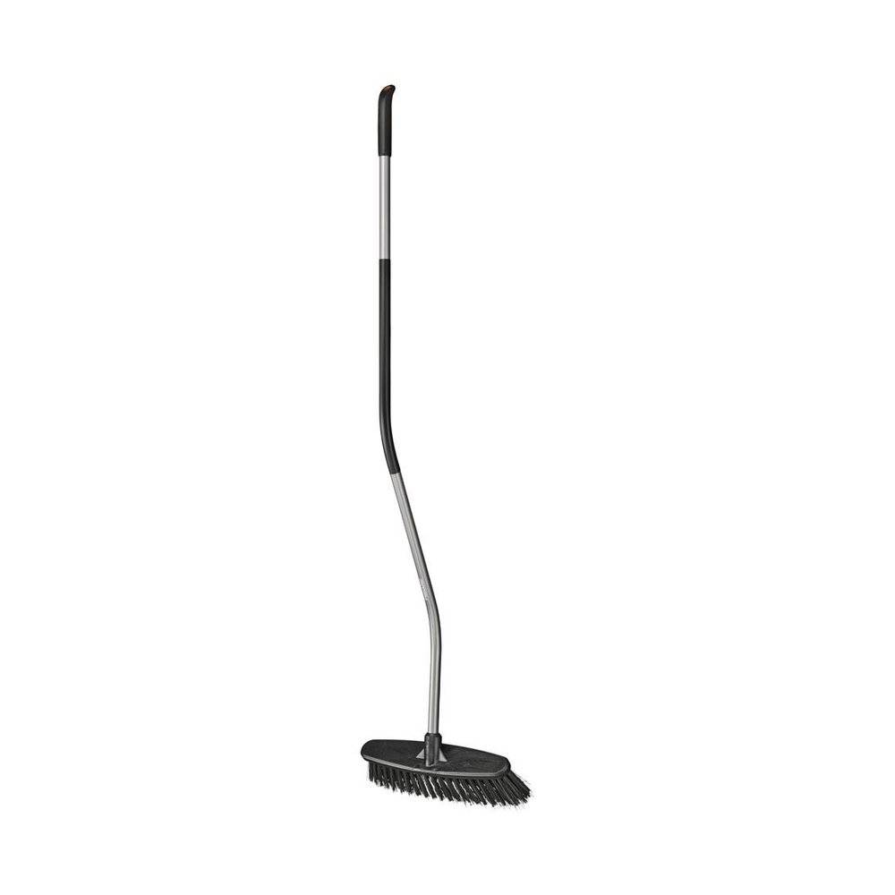 Fiskars - Balai de jardin manche courbé Ergonomic, S - Image 1