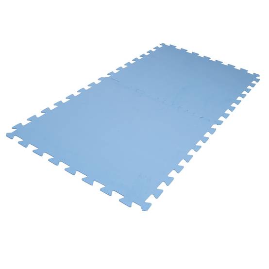 Lot de 9 dalles de sol piscine 50x50cm 2,25m2 épaisseur 3mm 9 pièces WERKA PRO - Image 3