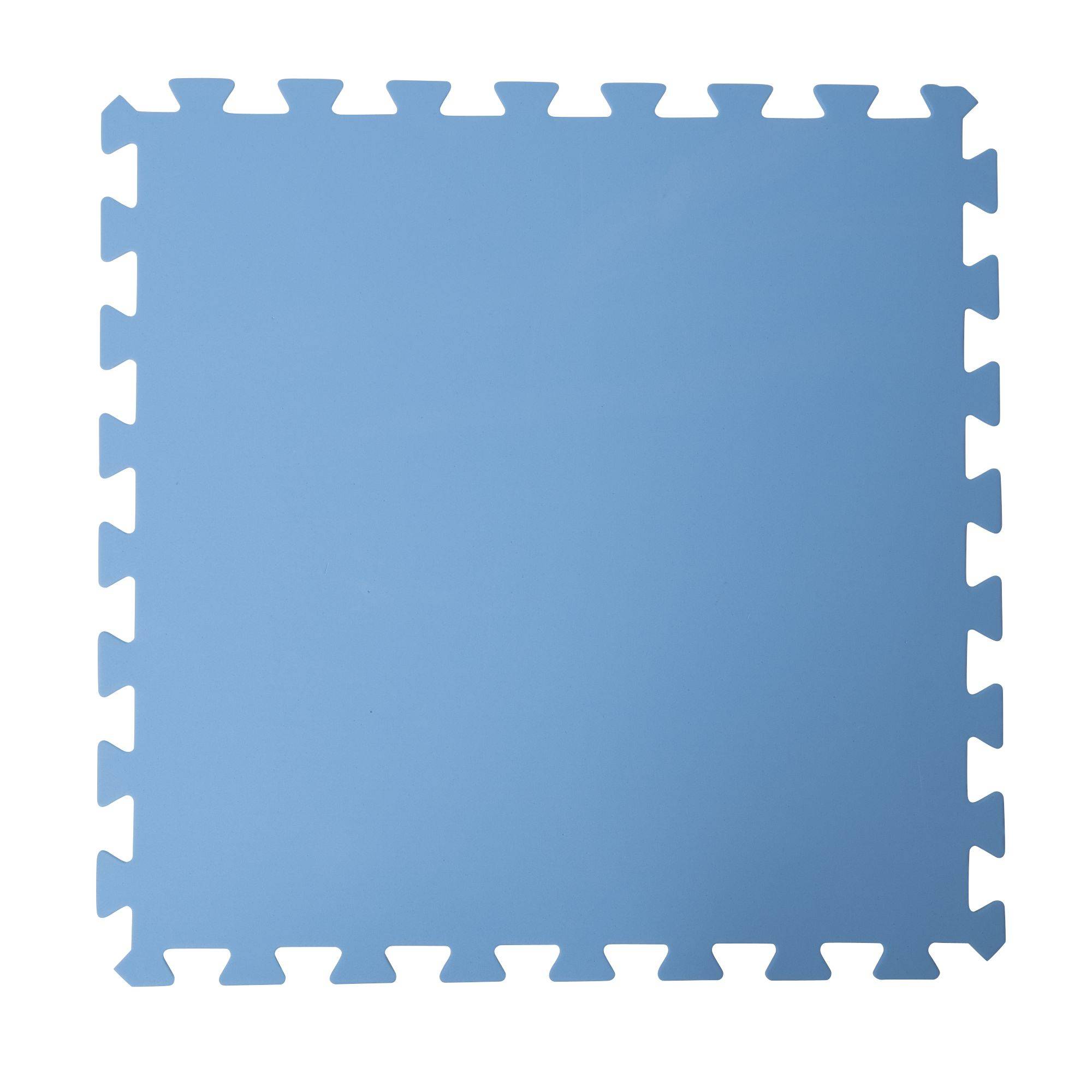 Lot de 9 dalles de sol piscine 50x50cm  2,25m2  épaisseur 3mm 9 pièces WERKA PRO - Image 2